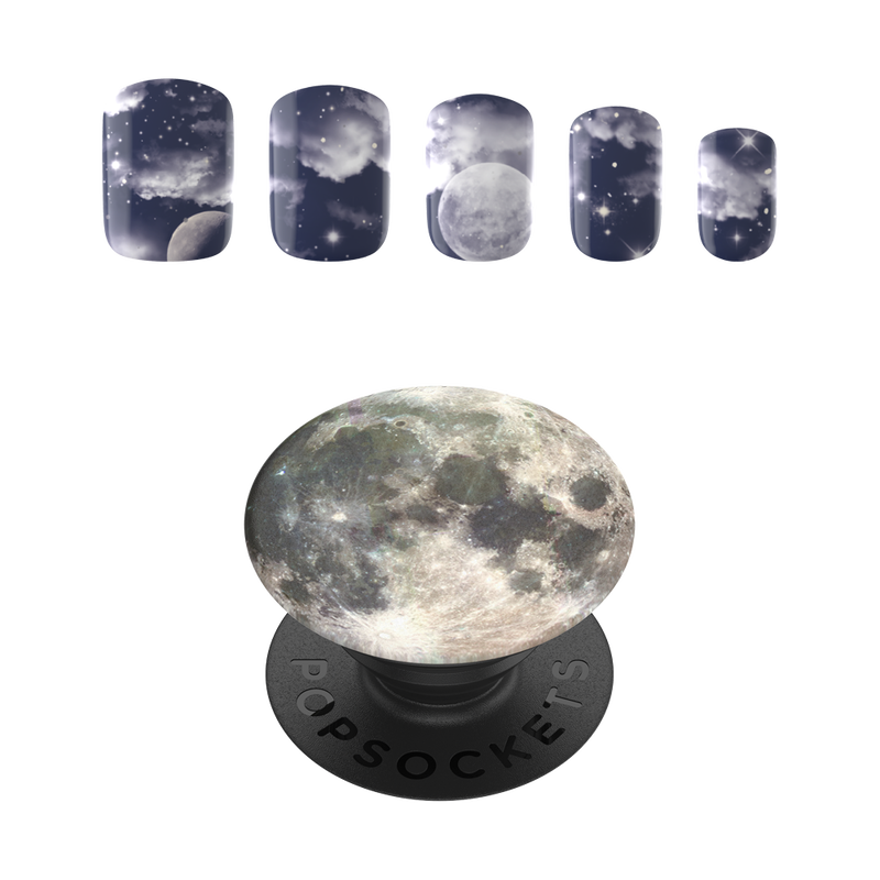PopSockets Nails + PopGrip Moon image number 1